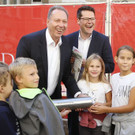 Zwei "neue" Schulen für Wien-Ottakring: Bei der Grundsteinlegung
