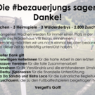 Die #bezauerjungs sagen Danke!