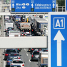 Zwei Verletzte bei Serienunfällen auf der A1