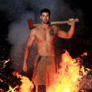 Feuerbekämpfer in action