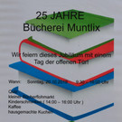 25 Jahre Bücherei Muntlix