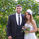 Zeynep  Acar und Firat Hotaman feierten ihre standesamtliche Trauung.