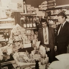 Bucher Dorfladen 1987 - Besuch LR_ Fredy Mayer u_ Bgm_ Ewald Hopfner.jpg