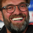 Jürgen Klopp in der Pressekonferenz vor dem CL-Spiel gegen Salzburg 