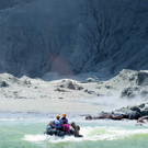 Vulkanausbruch auf White Island