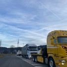Stau: Defekter Lkw am Kreisverkehr Dornbirn Nord abgeschleppt