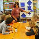 Weihnachtsbasteln Bibliothek Altach