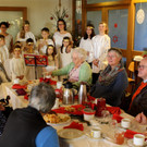 Stimmungsvolle Weihnachtsfeier im Pflegeheim Jesuheim in Oberlochau