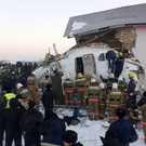 Mindestens 14 Tote bei Flugzeugabsturz in Kasachstan