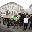 Klimademo vor dem Bundeskanzleramt in Wien