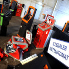 Zerstörung illegaler Wettautomaten in Wien