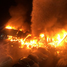 Garagenbrand in Langenargen