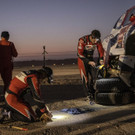 Alonso bei der Rallye Dakar