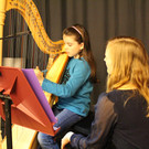 Klassenvorspiel Harfe und Querflöte der Musikschule Walgau