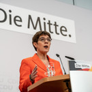 Die CDU-Vorsitzende Annegret Kramp-Karrenbauer