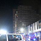 Hochhaus-Brand in Wiener Seestadt