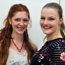 Kerstin Jaquemond und Larissa Lu__nig waren f__r das Catering zust__ndig.jpg