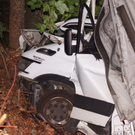 Krummenau: Mit Lieferwagen in Baum geprallt
