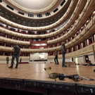 Vorbereitung für den Wiener Opernball 2020: Umbau der Staatsoper