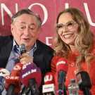 Wiener Opernball: Richard Lugner und Ornella Muti bei Pressekonferenz