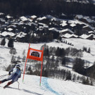 Abfahrtstraining in Crans Montana
