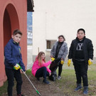 Flurreinigung Mittelschule Bludenz