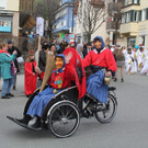 Lustiger Faschingsumzug in Schruns