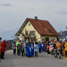 Faschingsumzug in Batschuns und Ausklang im Gemeindeamt