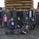 Funkenspektakel an der Vorderen Achmühle