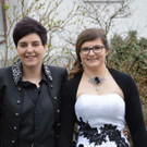 Miriam Nagel und Tamara Köstl feierten ihre standesamtliche Trauung.