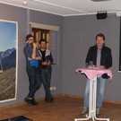 Impressionen der Ausstellungseröffnung Anfang März