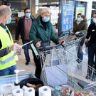 Eindrücke aus den Supermärkten
