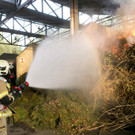 Rankweil: Brand in Biokompostanlage