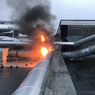 Brand in Wiener Neudorf