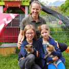 Jana und Sina - Fuchsbabys in der Pflege
