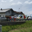 Verkehrsunfall im Falkenweg in Hard