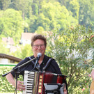 Freitluft-Auftritt vor dem Antoniushaus