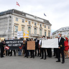 Laudamotion-Demo in Wien
