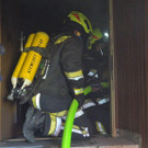 Einfamilienhaus-Brand im Bezirk Baden
