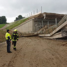 Brücke bei Wieselburg eingestürzt