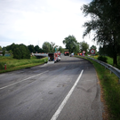 Bauarbeiten an der Koblacherkanalbrücke
