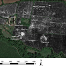 Antike römische Stadt Falerii Novi mit Bodenradar kartiert