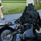 Tödlicher Motorradunfall in Nenzing - Biker kollidiert mit Traktor