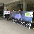 VGT-Tierschutzprotest in Bregenz