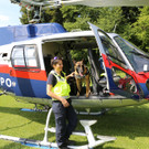 Vorarlberger Polizeihunde trainieren für Hubschrauber