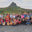 Beste Stimmung herrschte beim Gitarrentreffen auf der Elsenalpe