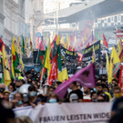 Angriffe auf Demos in Wien