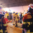 Schwerer Verkehrsunfall im Achraintunnel