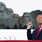 Donald Trump am Mount Rushmore