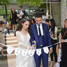 Raziye Topucar und Mehmet Isikli haben geheiratet.